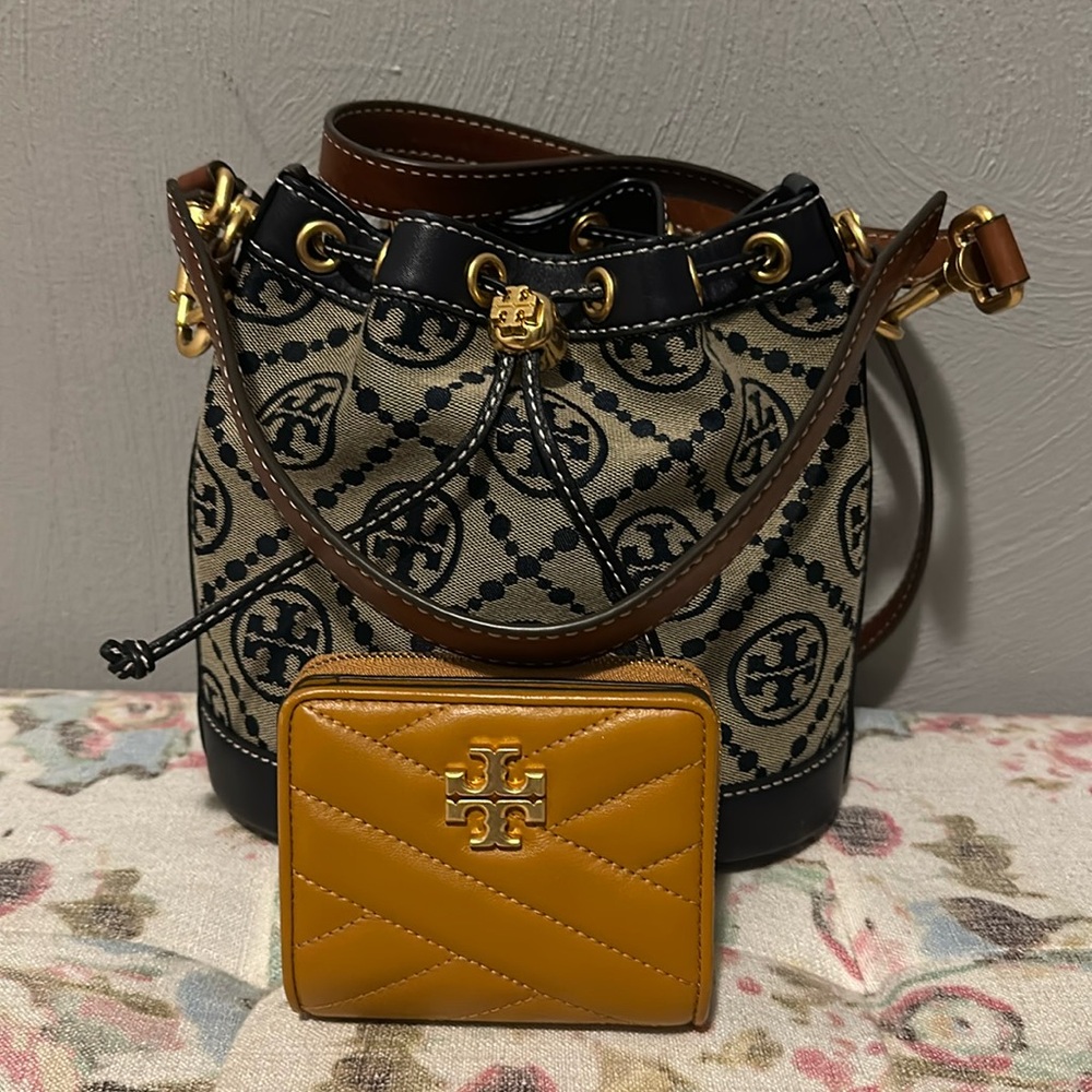 Tory Burch Bucket Bag & Wallet